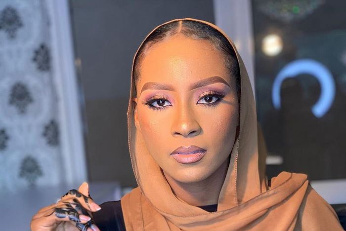The leadership of the Northern section of the Nigerian movie industry also known as Kannywood says it won't ban one of its members, Maryam Booth over leaked nude video. [Instagram/OfficialMaryamBooth]