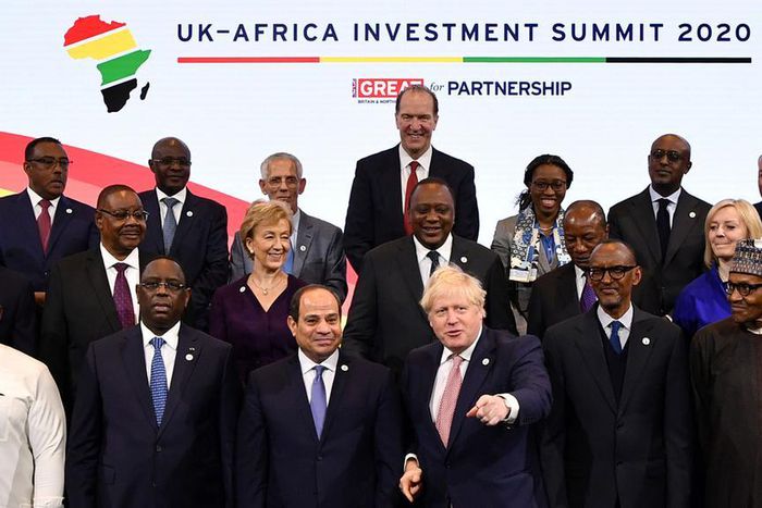 African leaders UK-Africa Summit in London