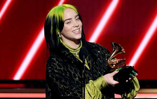 Billie Eilish won five Grammy Awards at the 62nd Grammy Awards. (Grammy)