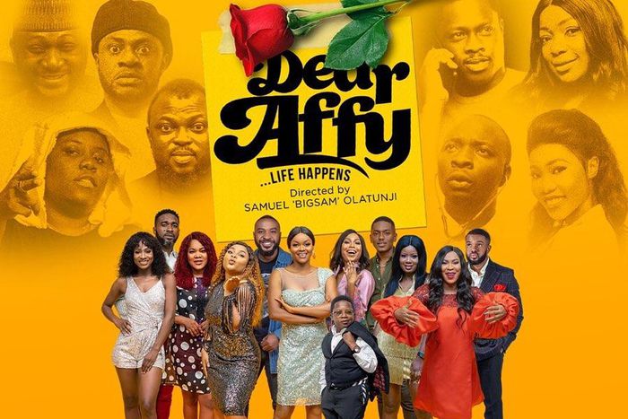 'Dear Affy' is another romantic comedy from the producers of “The Ghost and The Tout” and “Seven and a Half Dates."Samuel Olatunji who is the director of the movies has hinted that people should prepare for an unforgettable experience across the theatr...