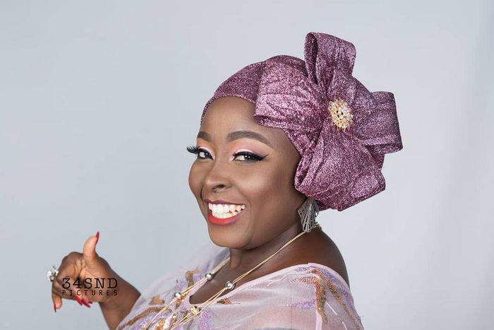 Popular On-Air Personality, Omotunde Adebowale David popularly known as Lolo 1 is making her debut as a producer with the movie 'When Love Is Not Enough.' [Instagram/OfficialLolo1]