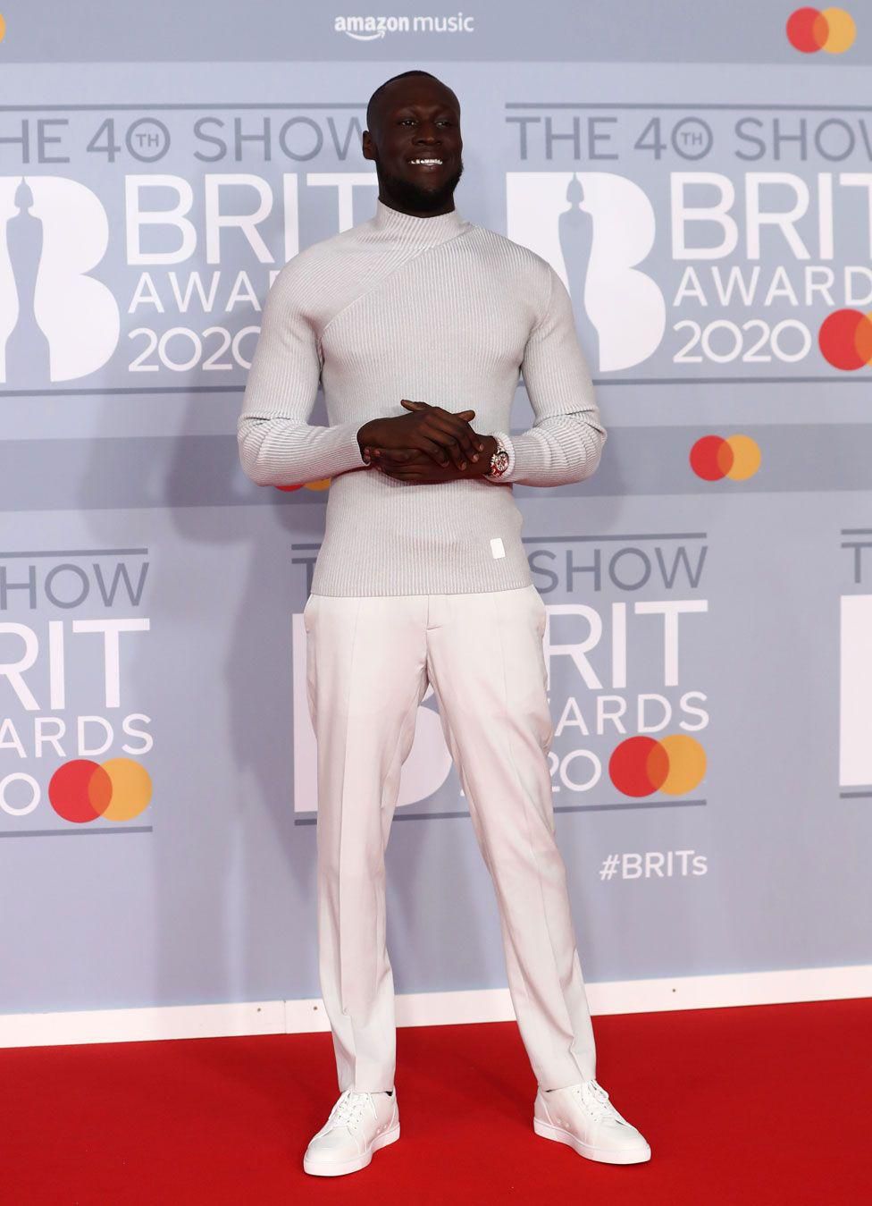 Stormzy at the 40th BRIT Awards Red Carpet [Reuters]