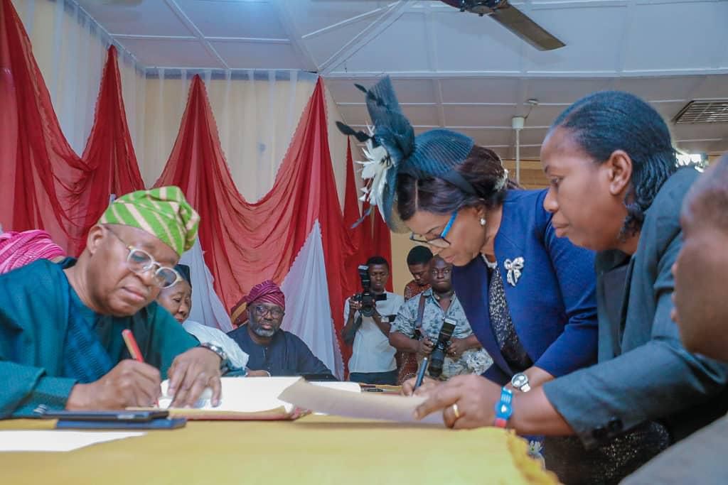 Gov. Gboyega Oyetola of Osun. [Twitter/@GboyegaOyetola]