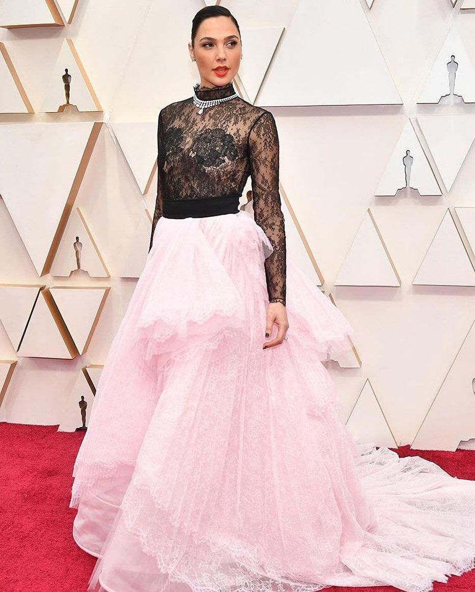 Gal Gadot at the 2020 Oscars Award Show