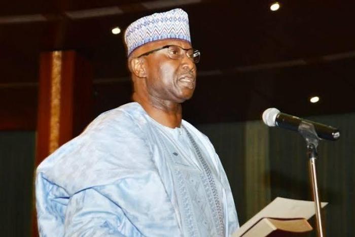 Mr Boss Mustapha, Secretary to the Government of the Federation   [Twitter/@econec_resao]