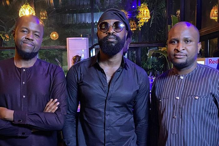 L-R: Kene Okwuosa , Charles Okpaleike and Moses Babatope [Instagram/charlesofplay]