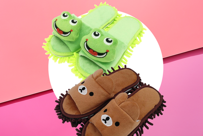 These Washable Slippers Can Dust Floors Too