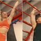 Watch a Bodybuilder Take on a Gymnast in Ninja