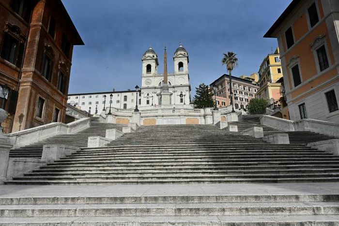 Under draconian anti-virus measures, the Vatican has been forced to close churches in Rome