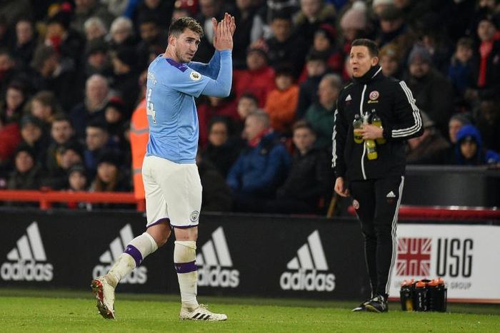 Manchester City defender Aymeric Laporte is back in action after missing a large chunk of the season