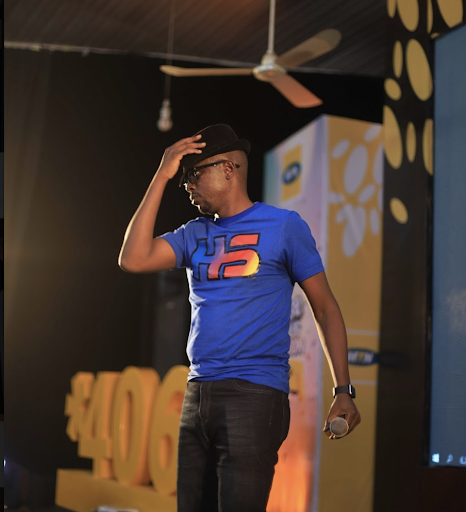 Mental health awareness advocate and graphologist, dancing on to the stage at  the Pulse Talk Series