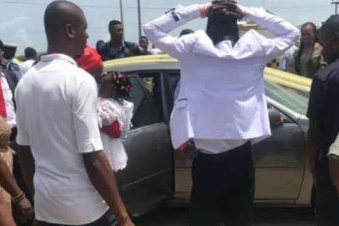 Tragedy as car crushes couple to death in Ogun/Image used as an illustration  (CKN Nigeria)