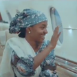 Hanan Buhari waves from the presidential jet (TheCable)