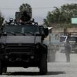 Police patrol after nine people were killed in the La Huertas neighborhood of Tlaquepaque, Mexico