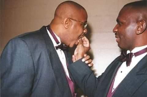 Gay pastor marries gay pastor, saying "touch not the anointed ones...”