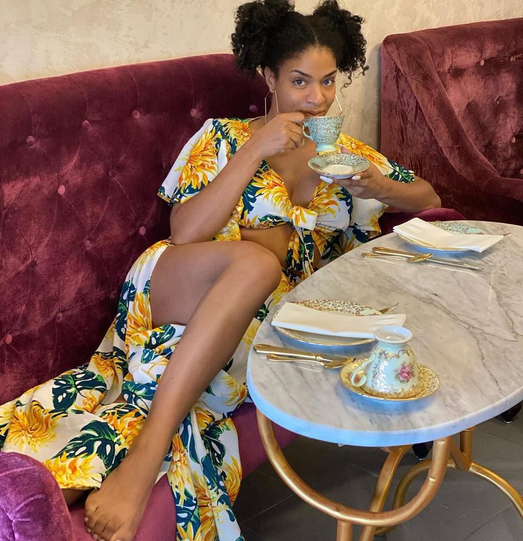 Before her stint in the reality TV show, Akpofure was already a popular video vixen and actress. [Instagram/VeeZeeBaybeh]