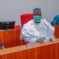 President of Senate, Ahmad Lawan and Speaker of the House of Representatives, Femi Gbajabiamila. [Twitter/@DrAhmadLawan]