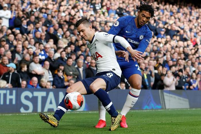 Tottenham midfielder Giovani Lo Celso was lucky to escape a red card in the Premier League match against Chelsea