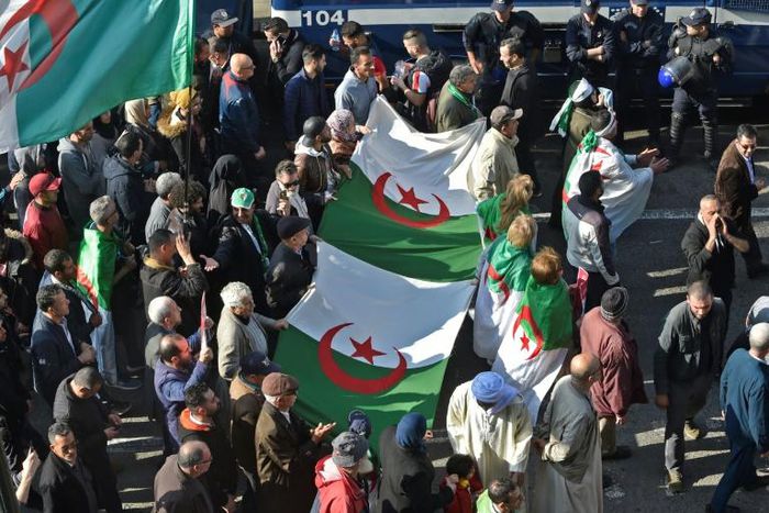 Algerian anti-government protesters have continued marching weekly for nearly a year -- despite ending the 20 year rule of President Abdelaziz Bouteflika
