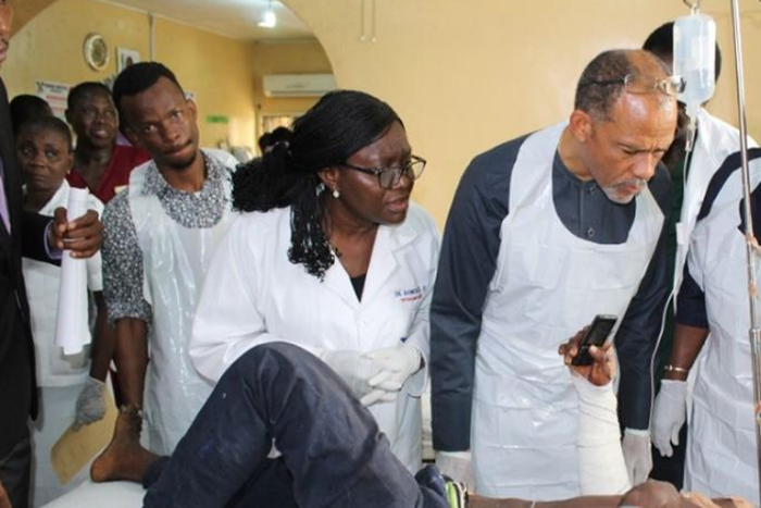 Lagos State Commissioner for Health, Prof Akin Abayomi. [Twitter/@FollowLASG]