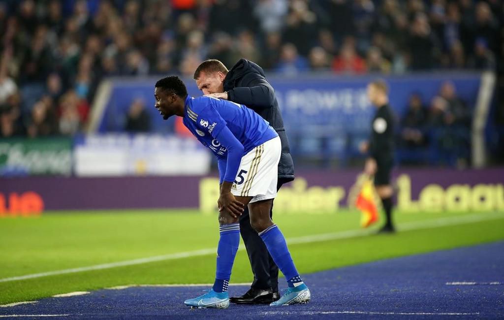 Wilfred Ndidi and Brendan Rodgers (Getty Images)