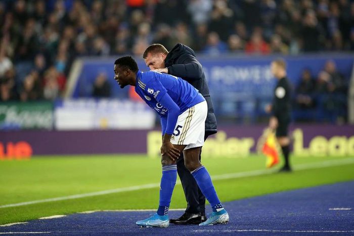 Wilfred Ndidi and Brendan Rodgers (Getty Images)