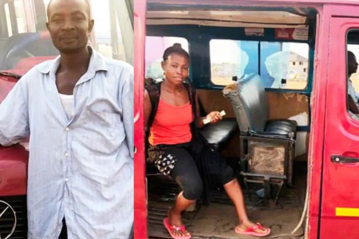 Successful husband and wife businesses: Ghanaian married couple who work together as bus driver and conductor