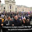 Judges from most of the EU member states joined hundreds of their Polish colleagues for the protest in Warsaw