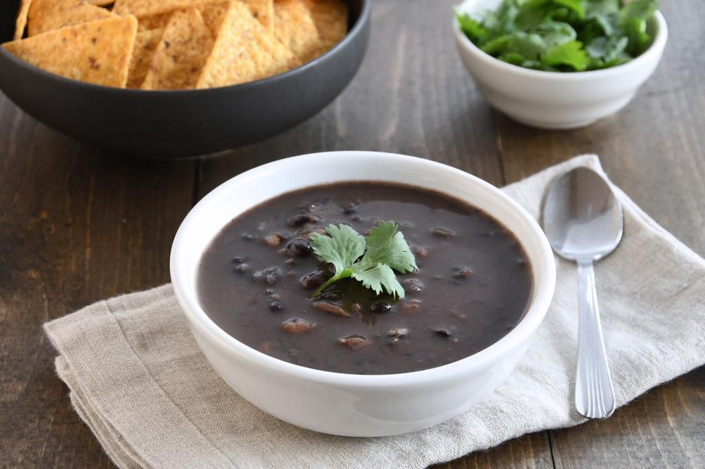 Black and Pinto Bean Soup