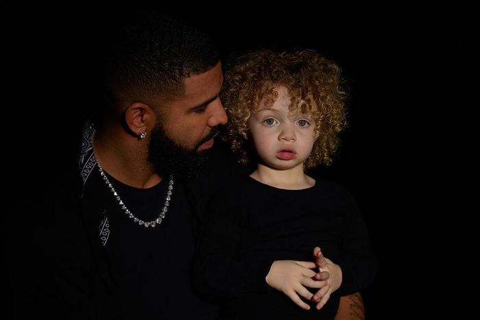 Drake and his son, Adonis [Instagram/ChampagnePapi]