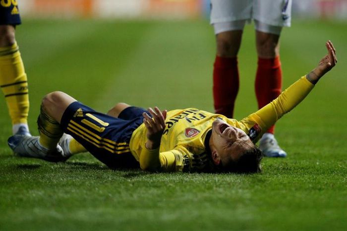 Arsenal midfielder Lucas Torreira fractured his ankle in the FA Cup win against Portsmouth