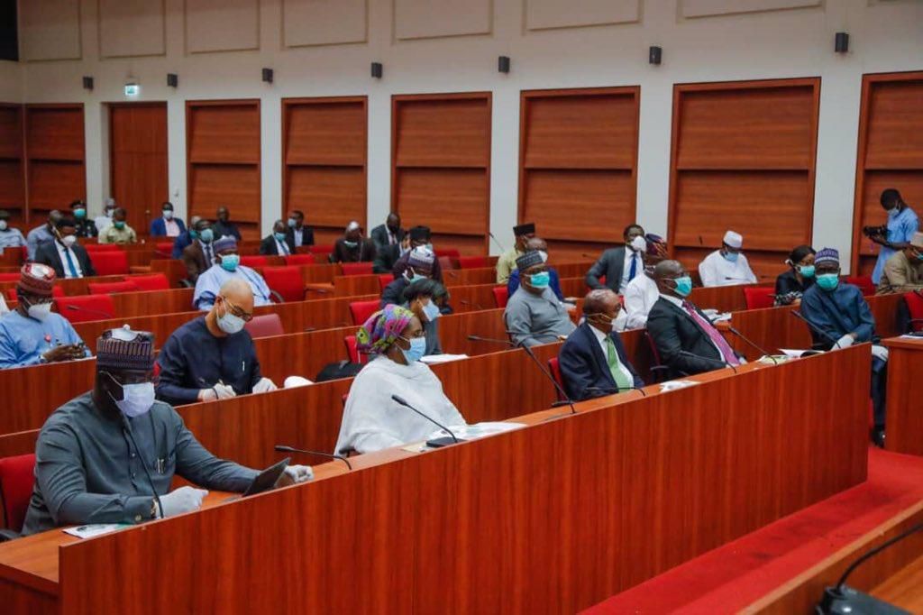 President of Senate, Ahmad Lawan and Speaker of the House of Representatives, Femi Gbajabiamila. [Twitter/@DrAhmadLawan]