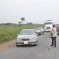 FRSC officials controlling traffic at an accident scene. [dailypost]