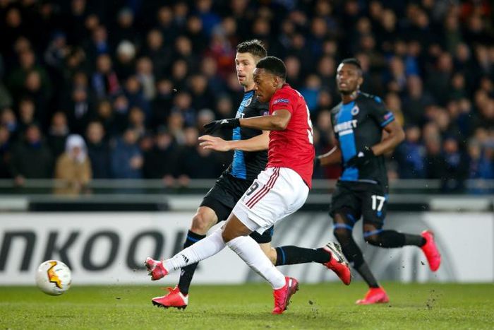 copy with you
Anthony Martial snatched an equaliser out of nothing as United avoided defeat in Bruges