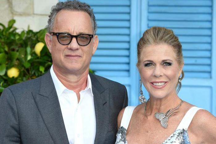 Holed up in a Gold Coast hospital in Australia, Tom Hanks 63, said he and singer-songwriter partner Rita Wilson were taking the enforced isolation "one-day-at-a-time"
