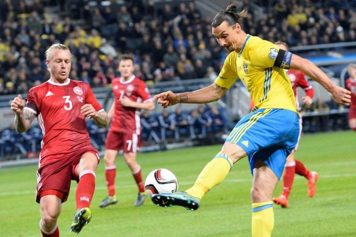 Kjaer (left) says throat-grab incident with Ibrahamivoc long forgotten