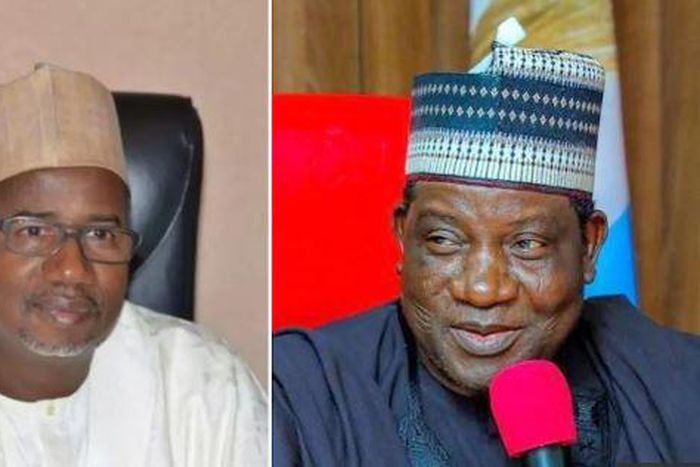 Bala Mohammed (left) and Simon Lalong (right) (TVC News)