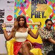Idia Aisien, Ify Okoye, Denrele Edun, Lynxx and Timini all glammed up for Birds of Prey premiere at Filmhouse Cinemas, Landmark