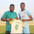 Tiyamiyu (R) plied his trade with Remo Stars before his death (Remo Stars FC)