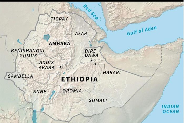 A rally in support of Ethiopian Prime Minister Abiy Ahmed came under attack in the town of Ambo, located roughly 100 kilometres (60 miles) west of the capital, Addis Ababa