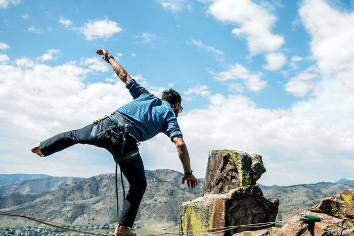 Man Tried to Walk a Terrifying 60-Foot High Line
