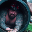 Watch Eddie Hall Struggle Through Assault Course