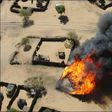 houses on fire by Boko Haram (Dailynigeria)