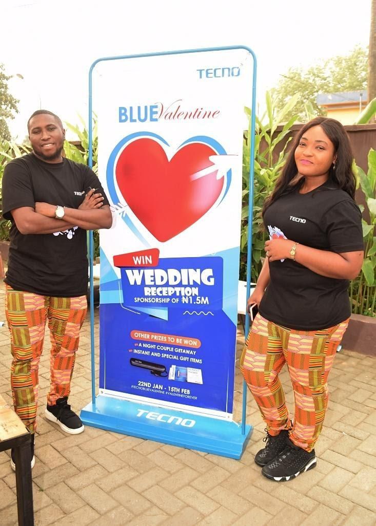 TECNO to sponsor a couple’s wedding reception to the tune of 1.5M naira