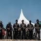 Memorial ceremonies have been taking place at the crash site of the Ethiopian Airlines flight 302 before the anniversary