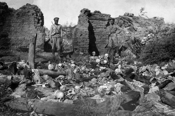 Armenians say 1.5 million of their people died under the Ottoman Empire from 1915-1917
