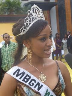 Munachi Abii won the Most Beautiful Girl in Nigeria in 2007