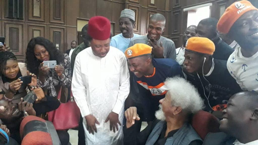 Soyinka in court to show Sowore support (TheCable)