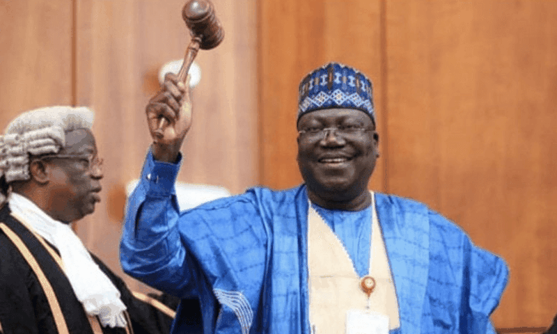 President of the Senate, Dr. Ahmad Lawan. [Twitter/@SPNigeria]