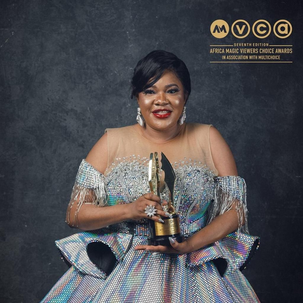 Toyin Abraham won the  'Best Actress in a Drama' category [Instagram/Africamagic]